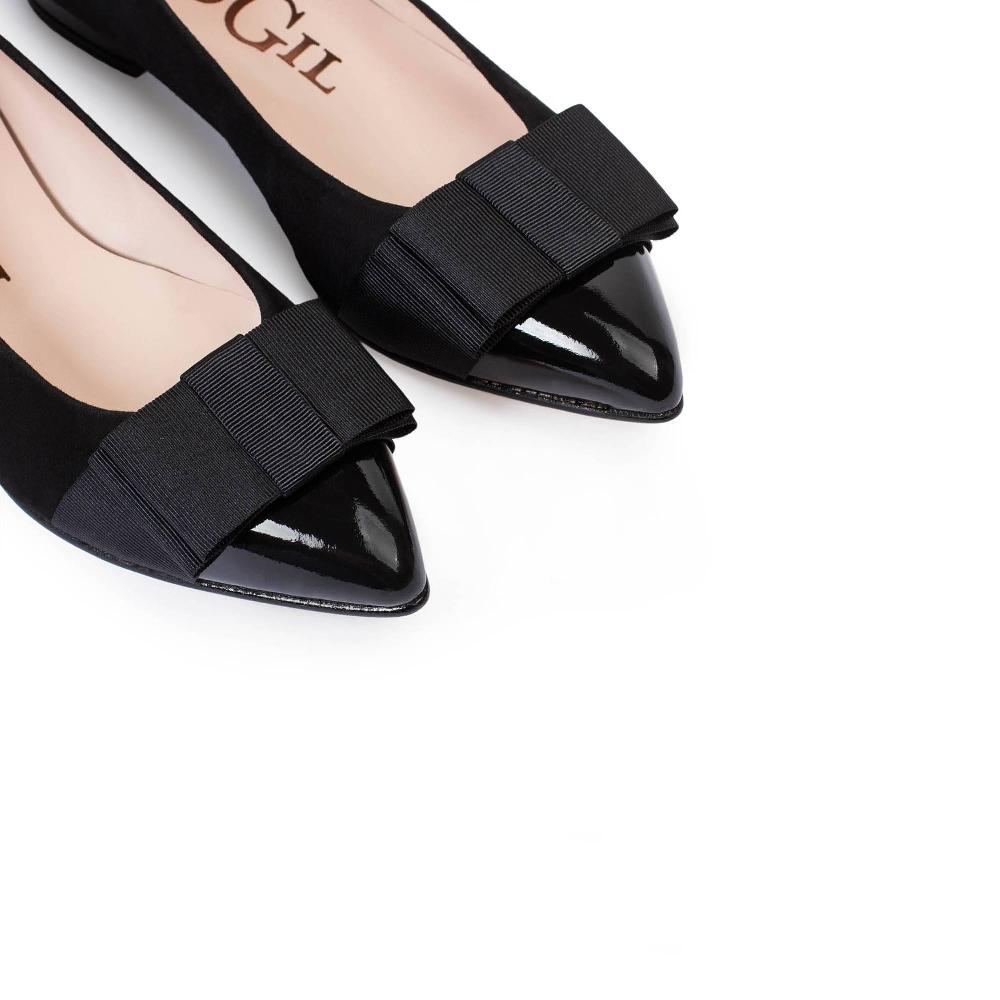 paco gil GLORIA BLACK PATENT/SUEDE Devoluciones gratuitas