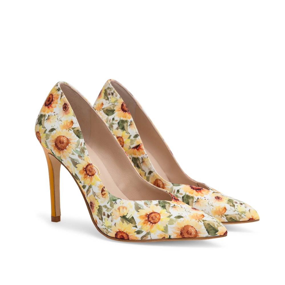 paco gil GENOVEVA YELLOW FLOWER COMPRAR AHORA