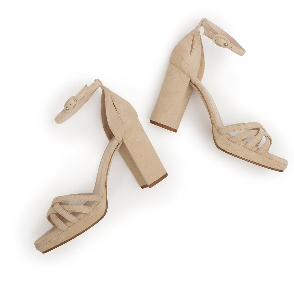 paco gil CYNTHIA BEIGE NAPA Ofertas especiales