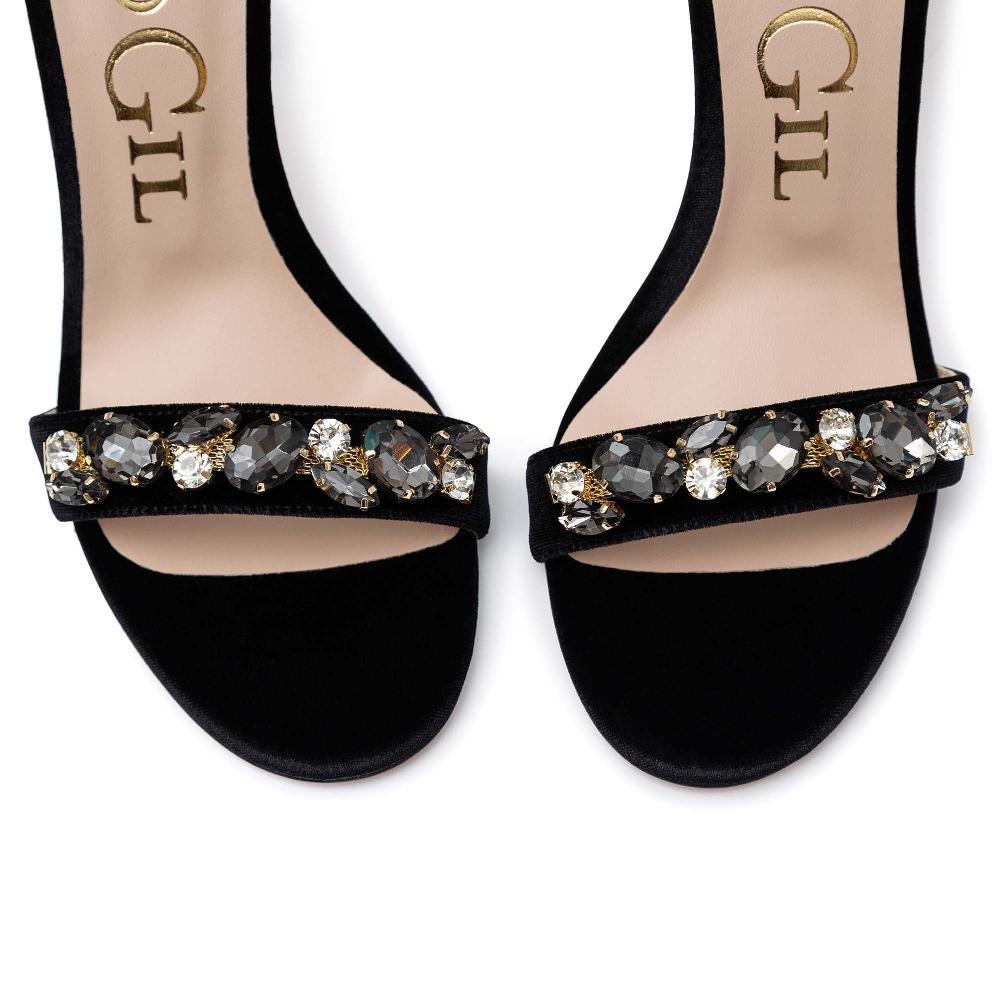 paco gil MEI BLACK VELLUTO Rebajas top