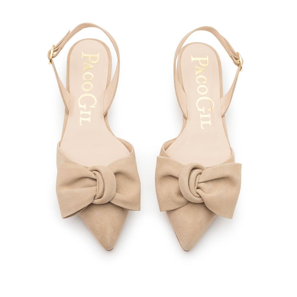 paco gil GIANNA BEIGE SUEDE Último día