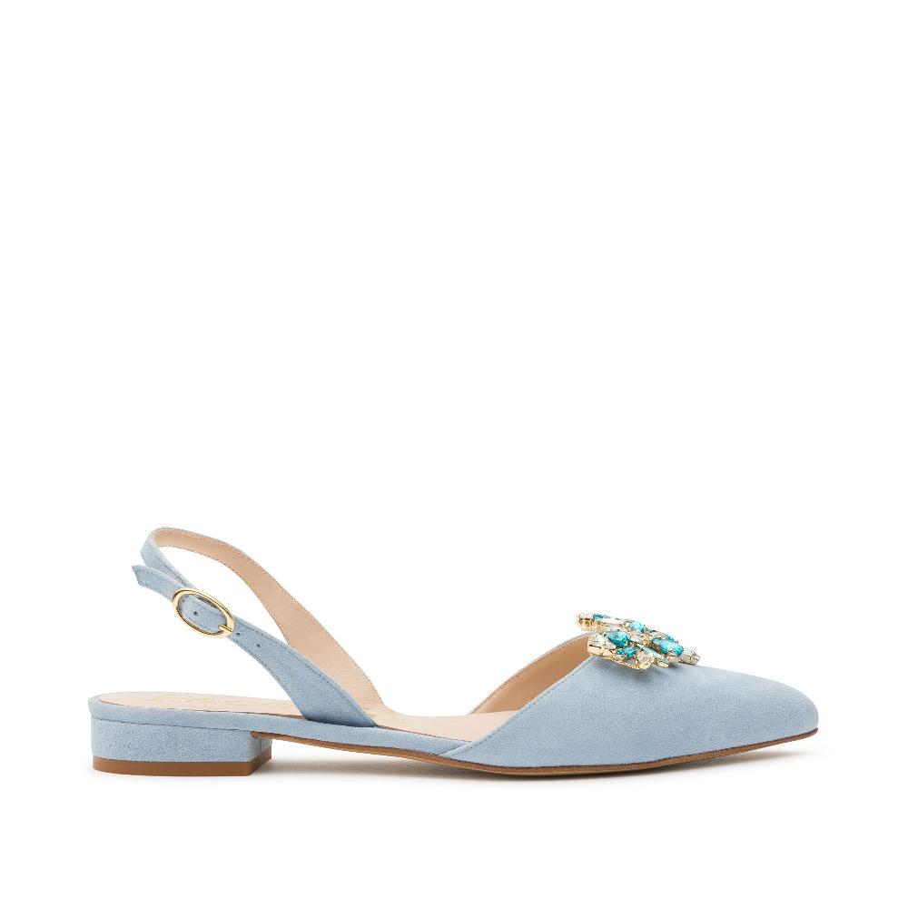 paco gil AMELIA AZURE SUEDE Precio de fábrica