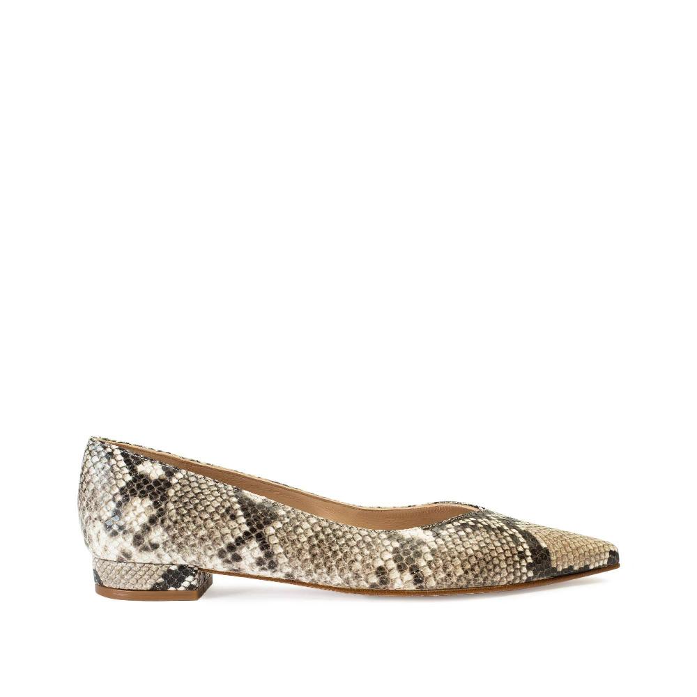 paco gil MARTINA TAUPE SNAKE