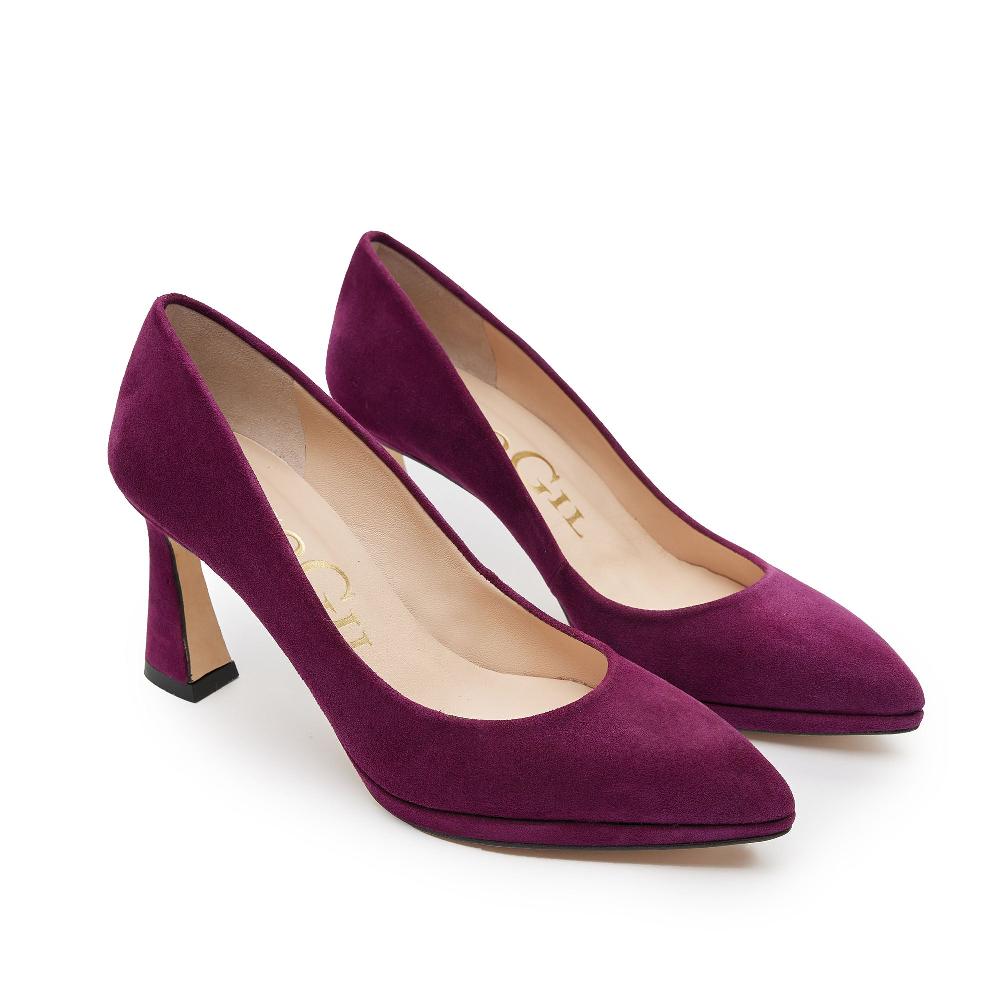 paco gil REGINA AUBERGINE SUEDE Último día