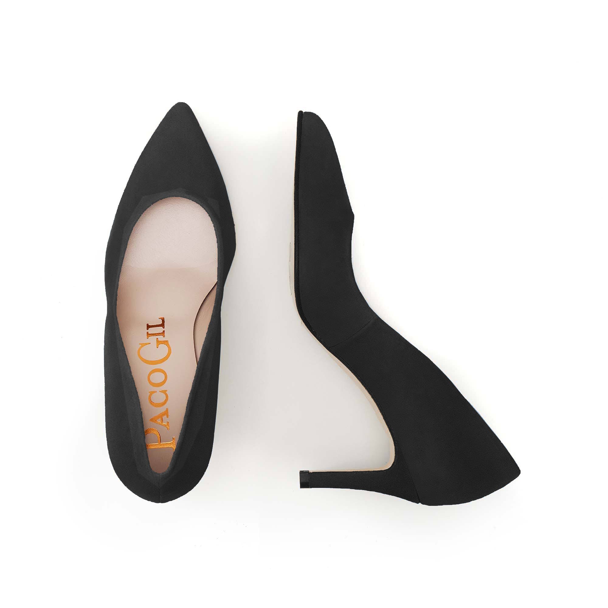 paco gil RITA ANTRACITE SUEDE Oferta especial de fábrica