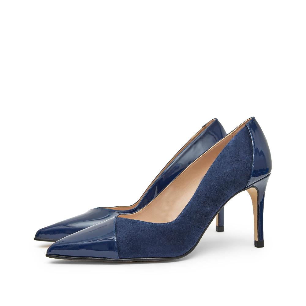 paco gil VERONICA BALTIC SUEDE/BALTIC PATENT Superdescuento