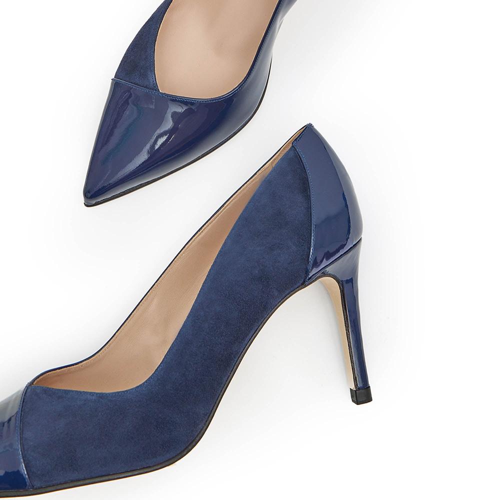 paco gil VERONICA BALTIC SUEDE/BALTIC PATENT Superdescuento