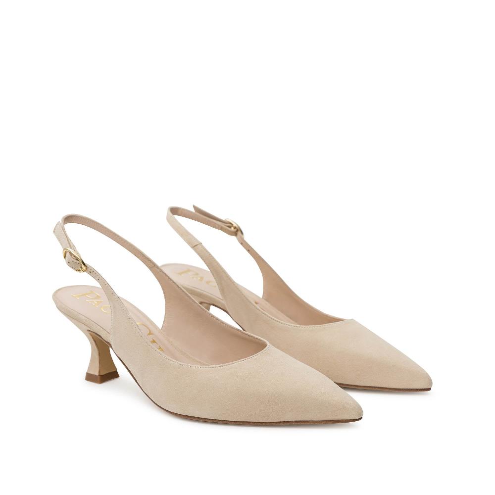 paco gil ADELA BEIGE SUEDE Grandes descuentos