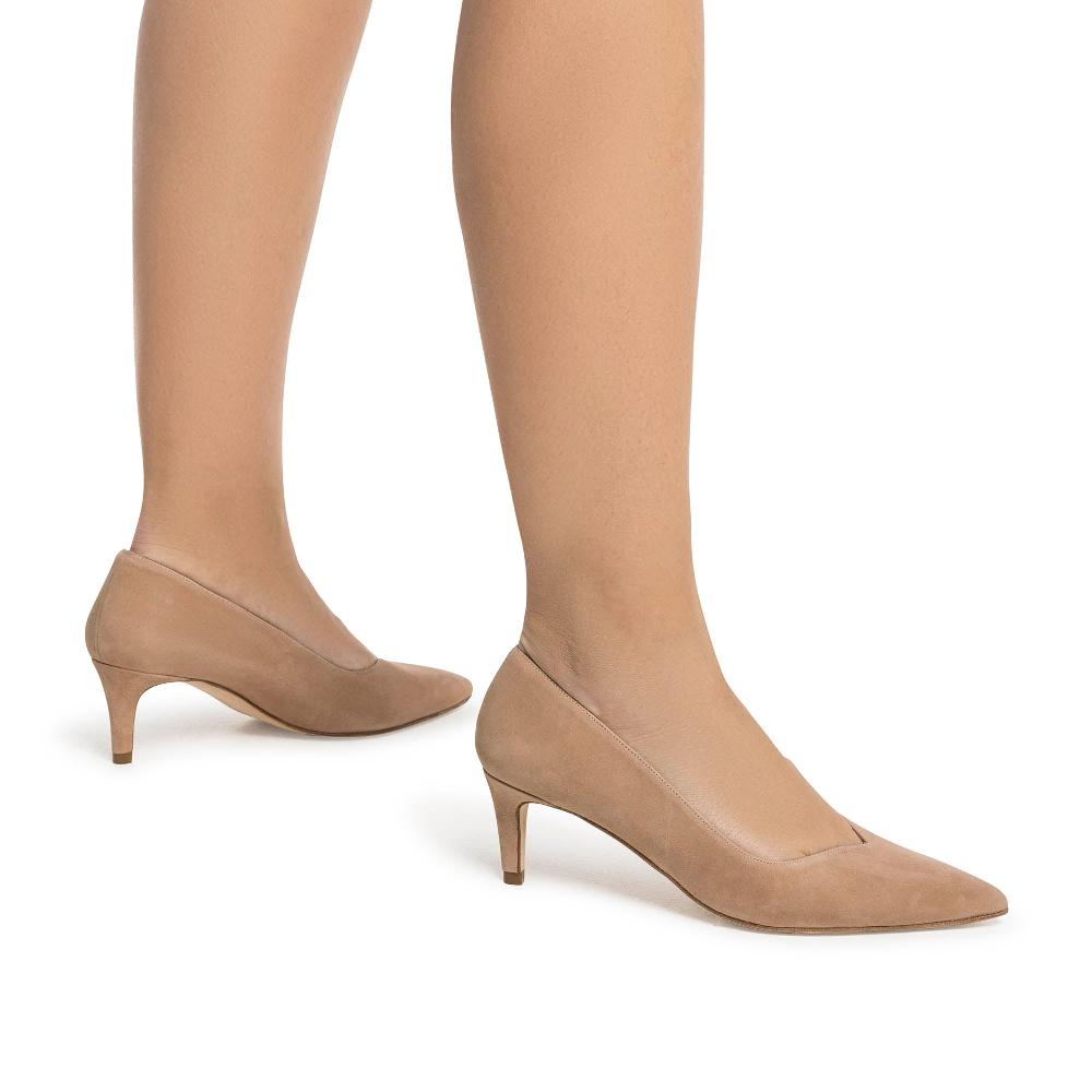 paco gil VIOLETA SOFT CAMEL SUEDE Envío internacional gratuito