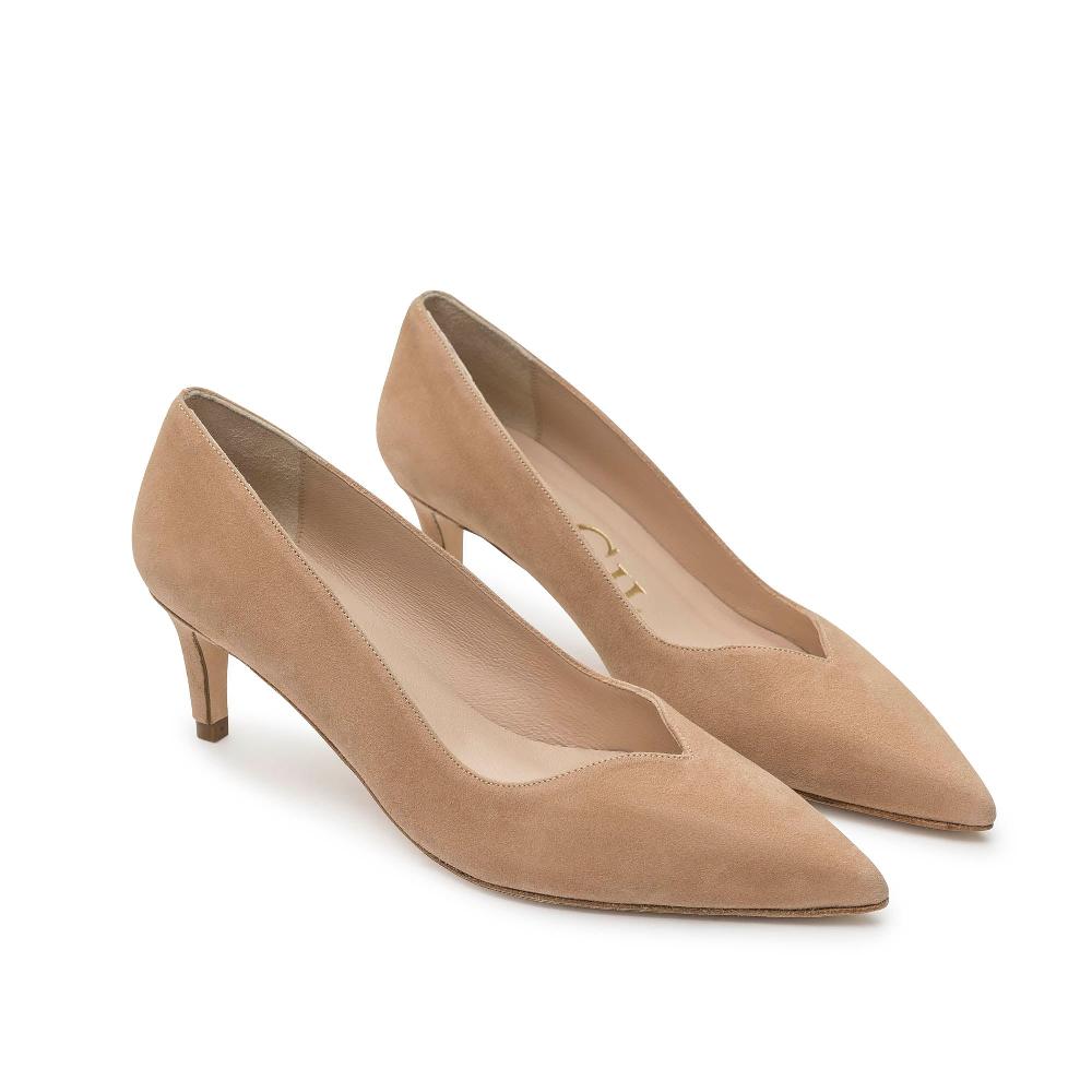 paco gil VIOLETA SOFT CAMEL SUEDE Envío internacional gratuito