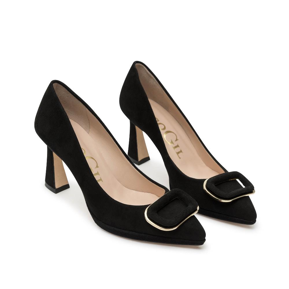 paco gil CELIA BLACK SUEDE Grandes ahorros