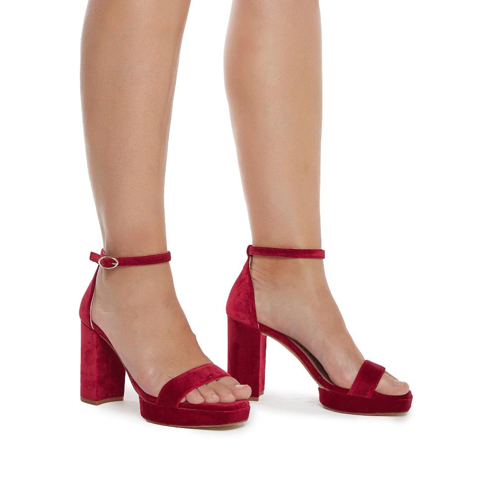 paco gil ANASTASIA RED VELVET En oferta
