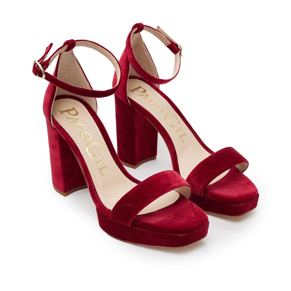paco gil ANASTASIA RED VELVET En oferta