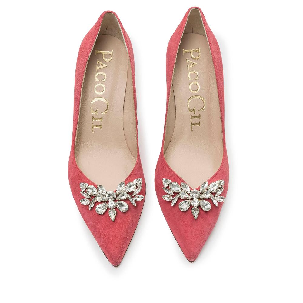 paco gil ZAIRA STRAWBERRY SUEDE Tienda