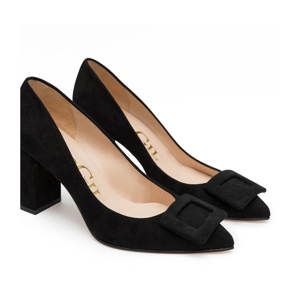 paco gil RHODA BLACK SUEDE Envío gratis