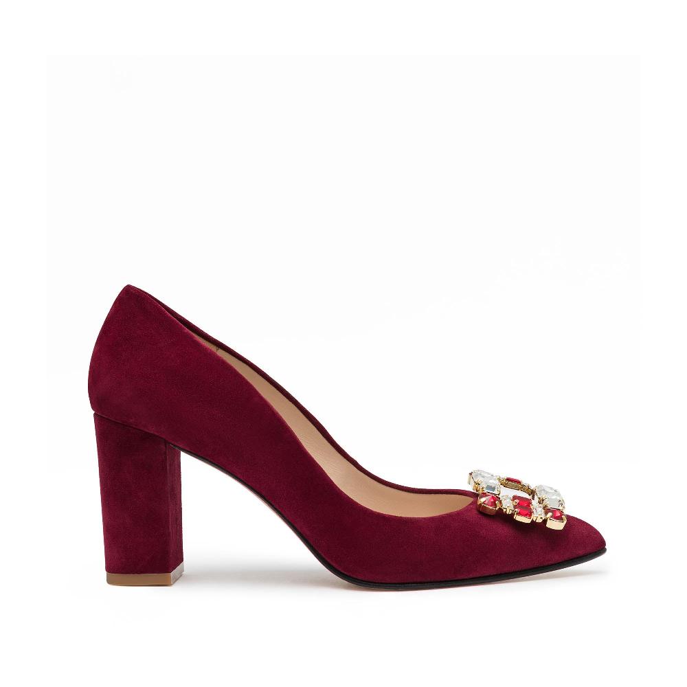 paco gil NICOLE WINE SUEDE