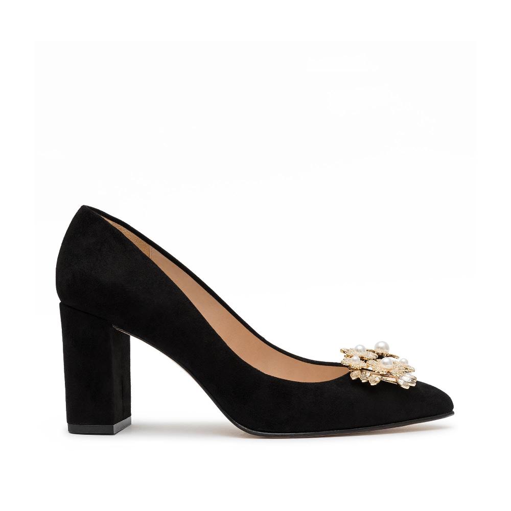 paco gil LAINA BLACK SUEDE