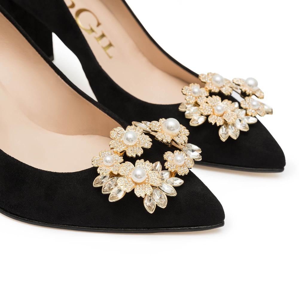 paco gil LAINA BLACK SUEDE Último día