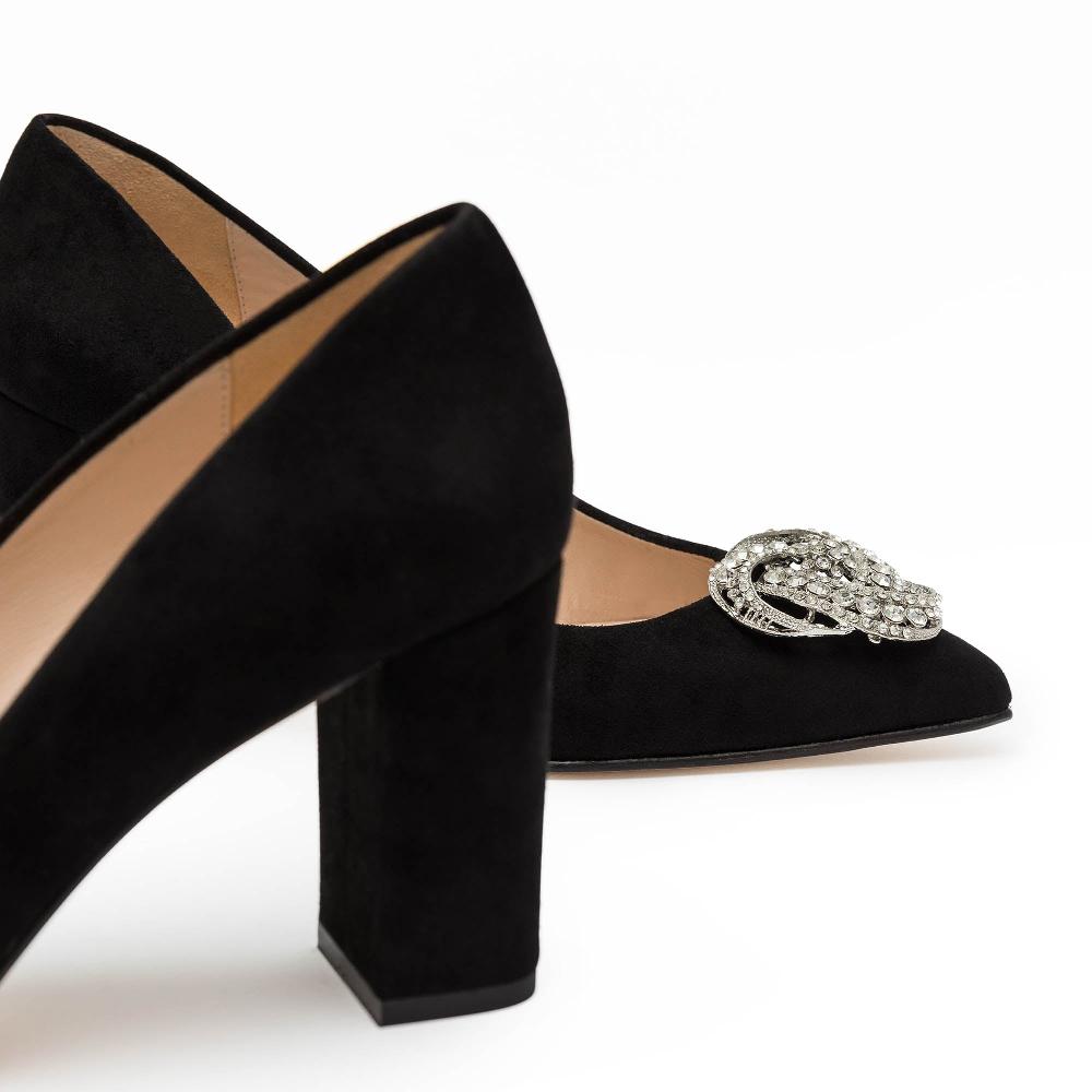 paco gil AVA BLACK SUEDE Solo hoy