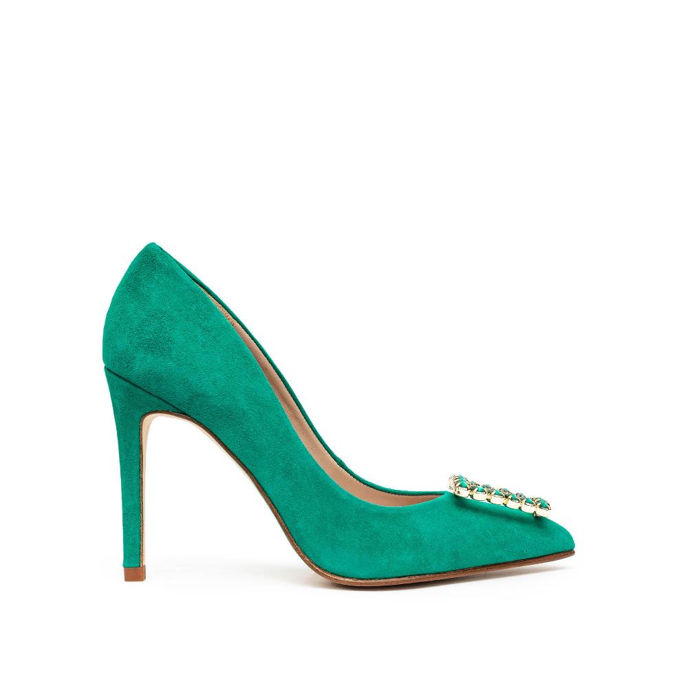 paco gil SHASA GREEN SUEDE