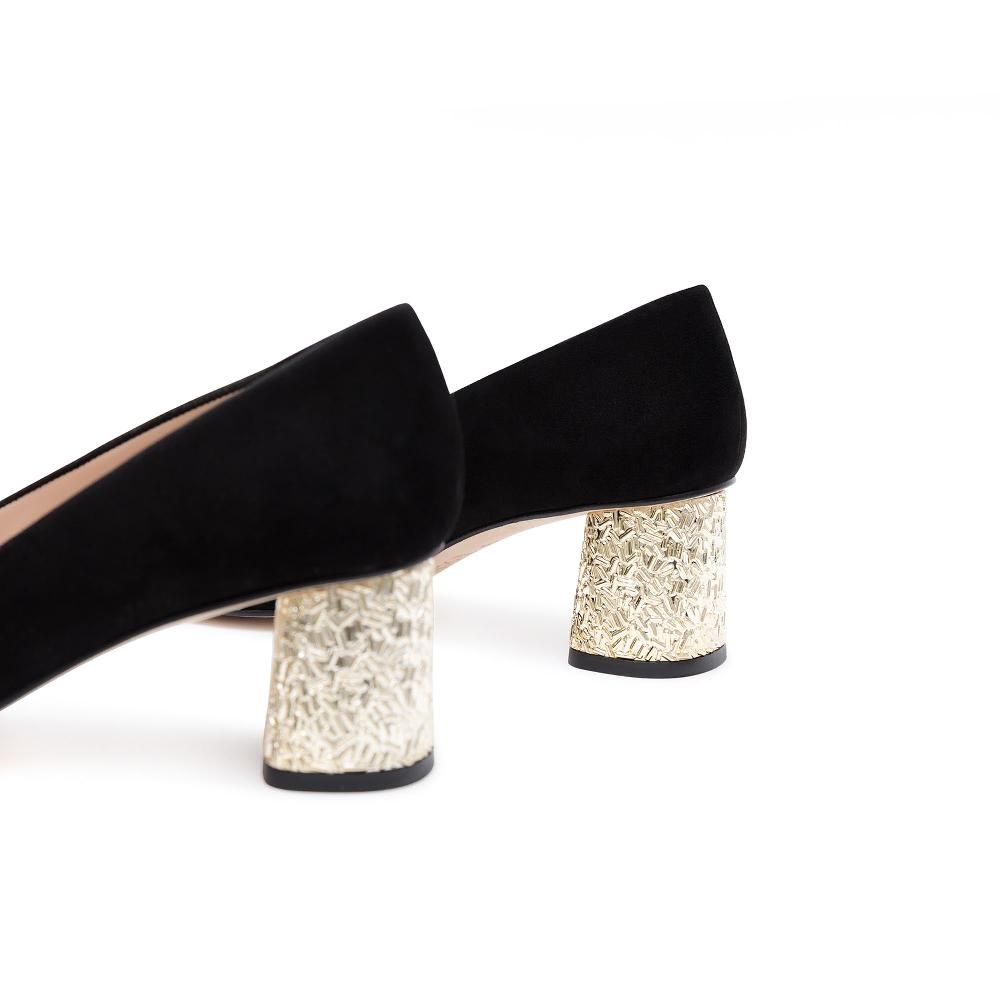 paco gil OCTAVIA BLACK SUEDE Superdescuento