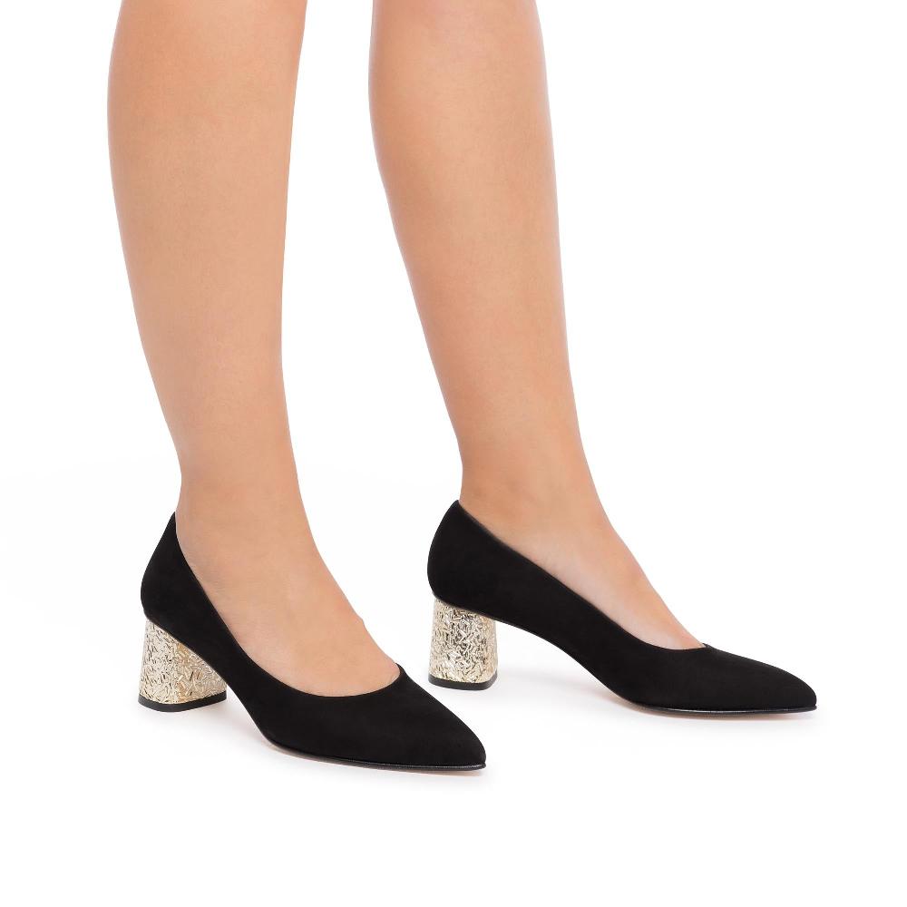 paco gil OCTAVIA BLACK SUEDE Superdescuento