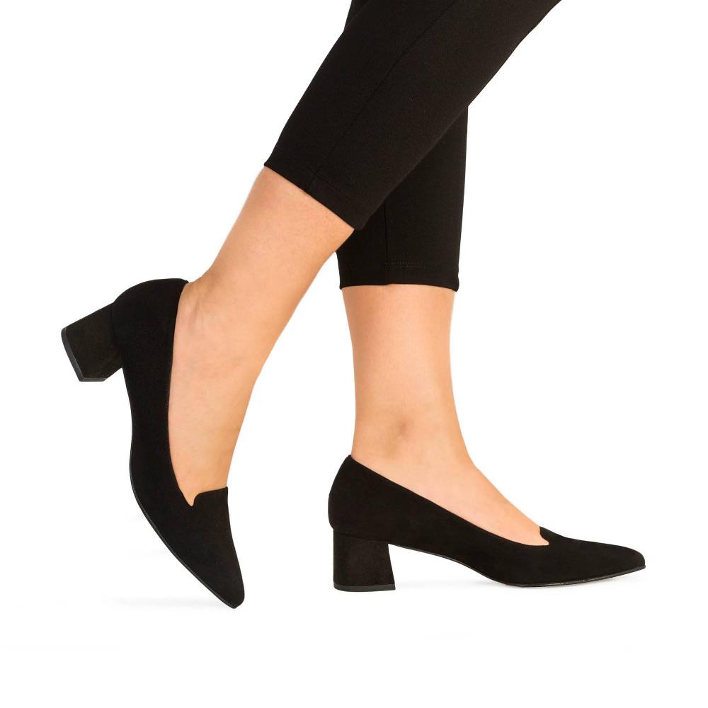 paco gil LAURA BLACK SUEDE Grandes descuentos