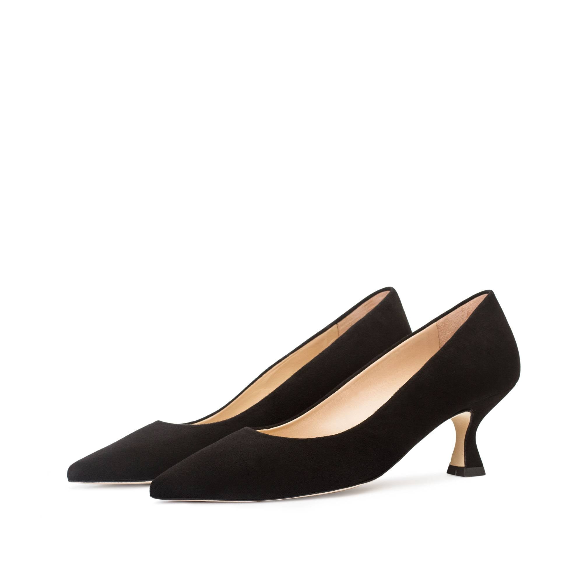 paco gil AITANA BLACK SUEDE Envío internacional gratuito