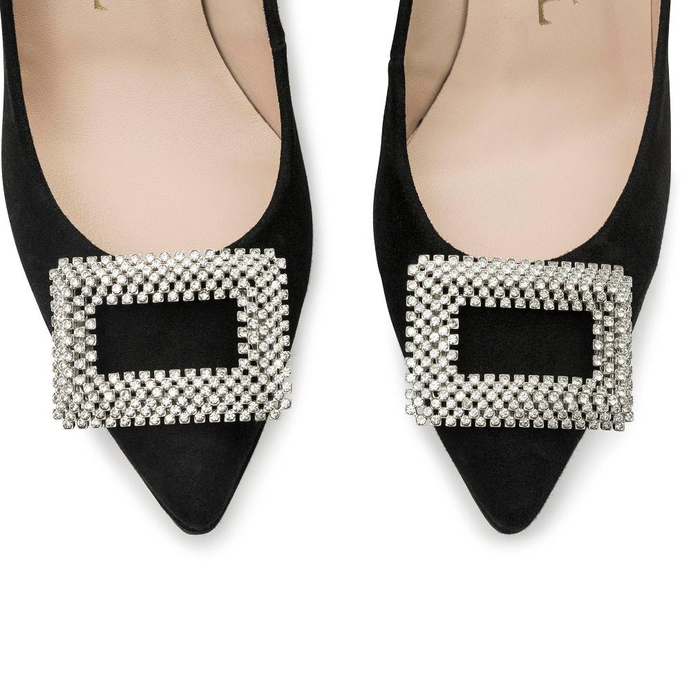 paco gil AMANDA BLACK SUEDE Descuentos del mes