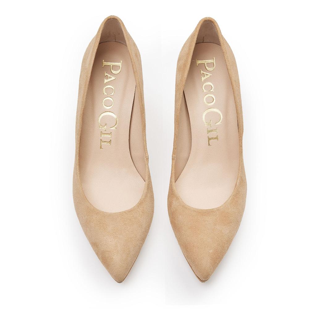 paco gil REGINA BEIGE SUEDE Rebajas baratas