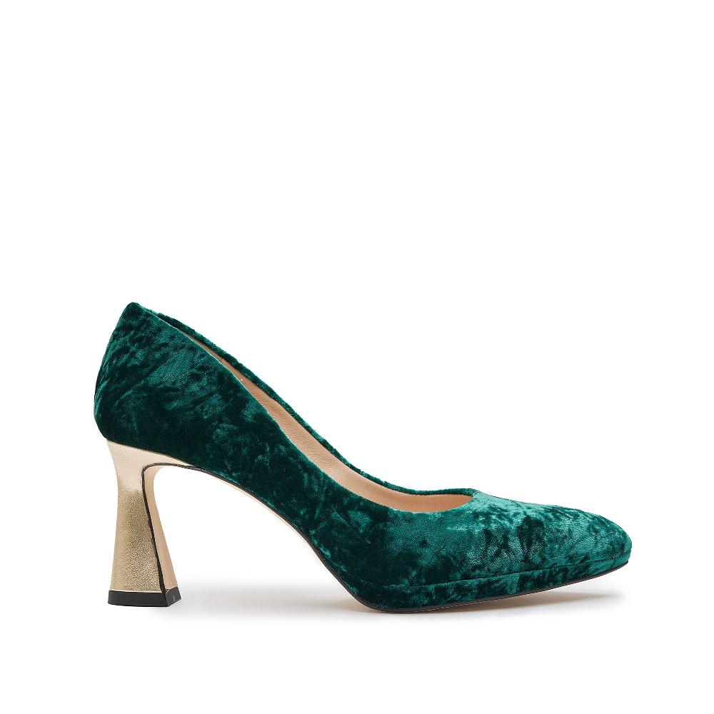 paco gil REGINA GREEN VELVET