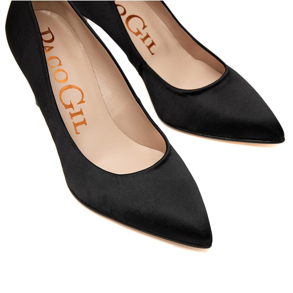 paco gil RITA BLACK IMPERIAL SATIN Envío gratis