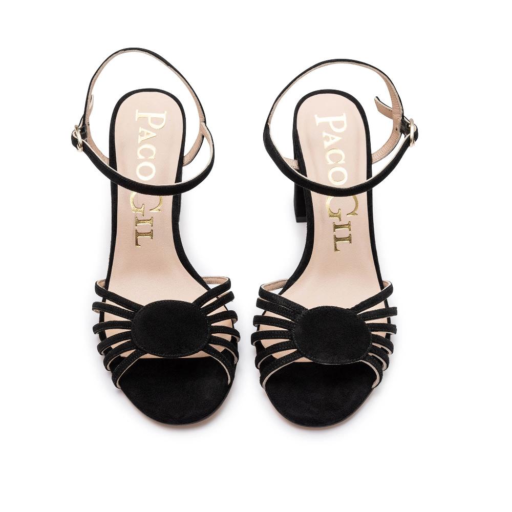paco gil CHARIS BLACK SUEDE Limitado a 3 días