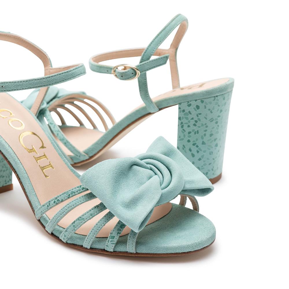 paco gil BRAULIA AGUAMARINA SUEDE Precios de Black Friday