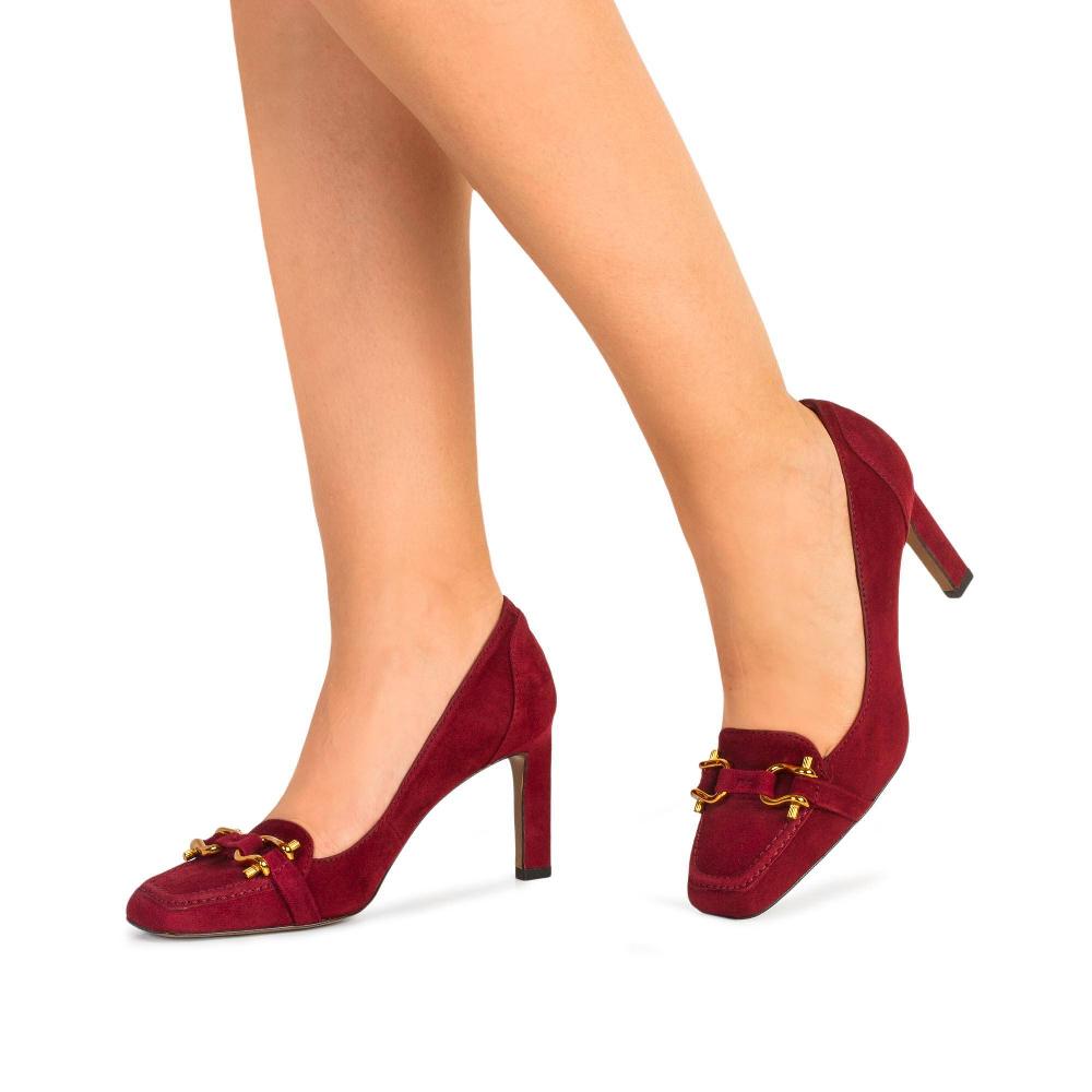 paco gil ESTHER WINE SUEDE Liquidación