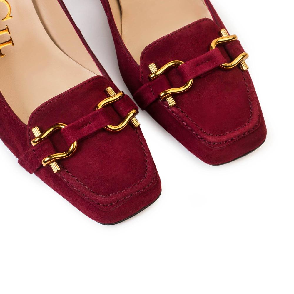 paco gil ESTHER WINE SUEDE Liquidación