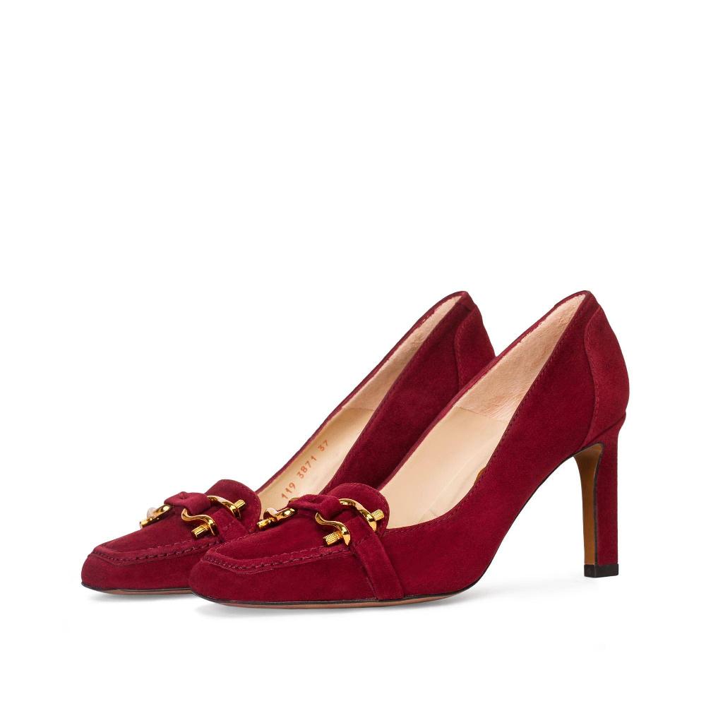 paco gil ESTHER WINE SUEDE Liquidación