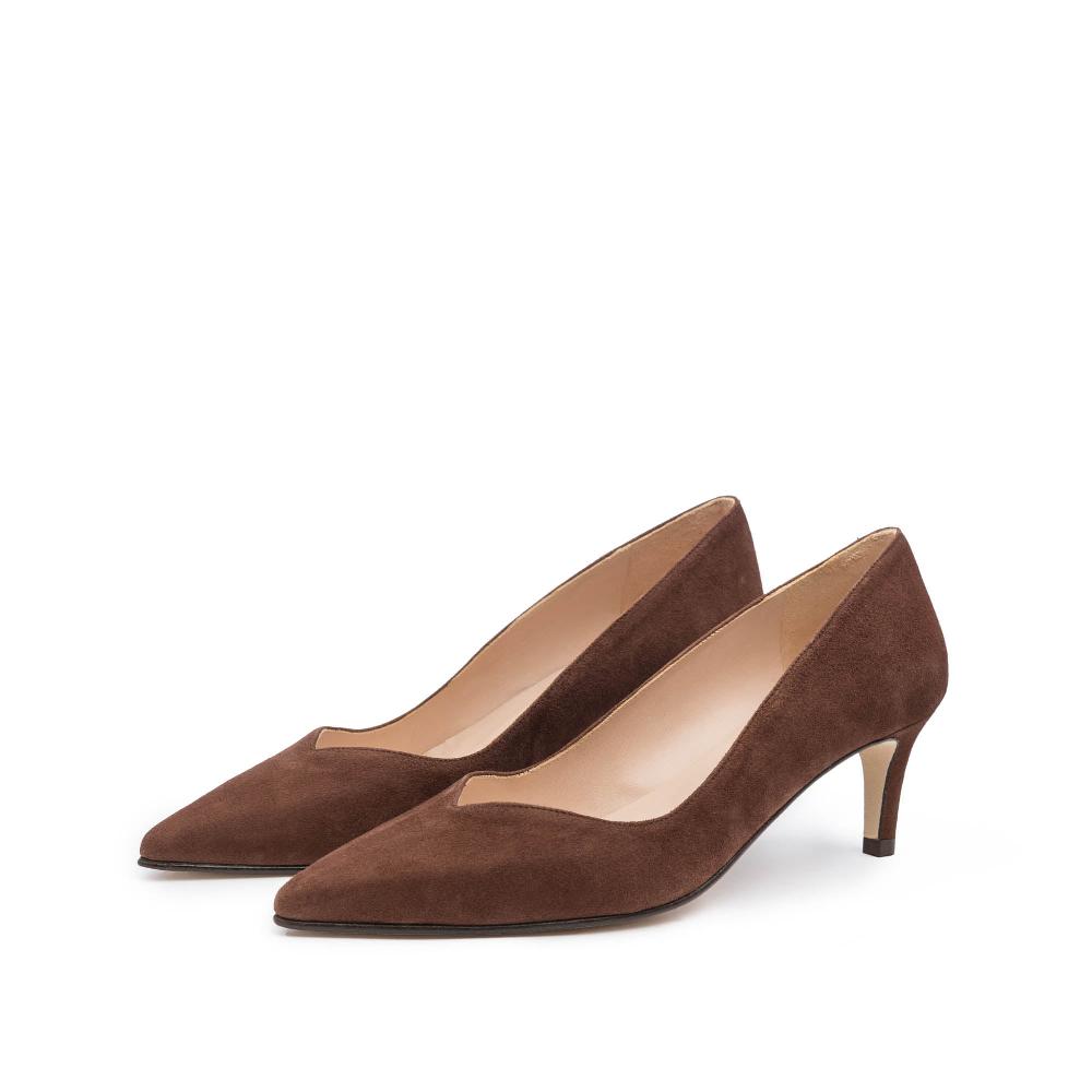 paco gil VIOLETA BROWN SUEDE Envío gratis