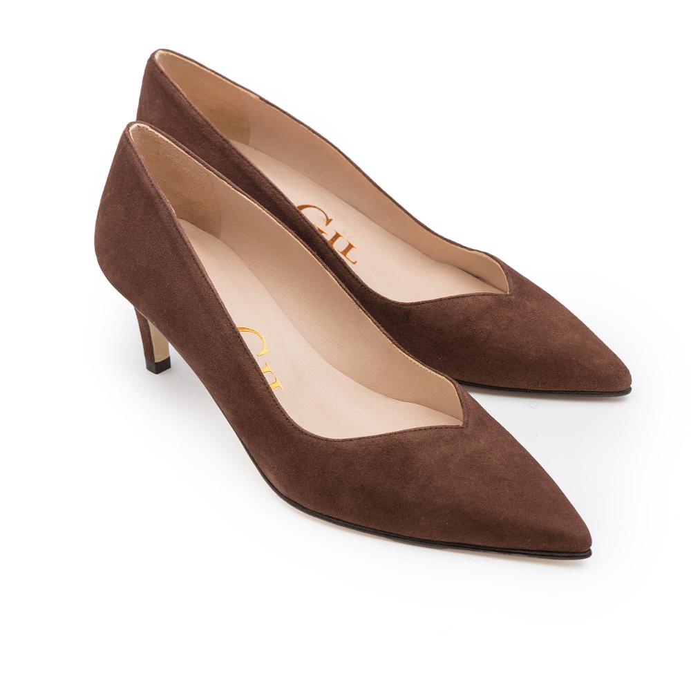 paco gil VIOLETA BROWN SUEDE Envío gratis