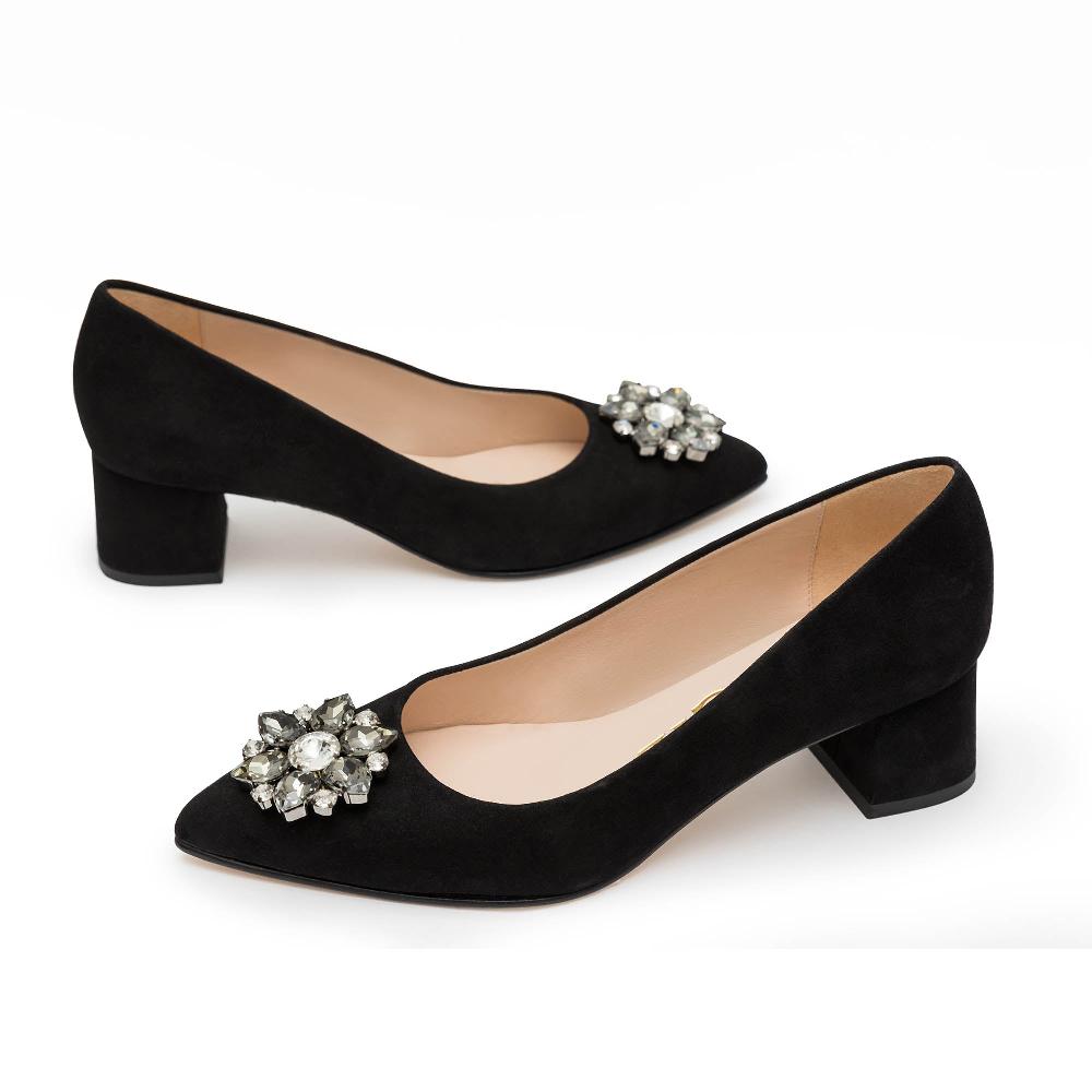 paco gil TIARA BLACK SUEDE COMPRAR AHORA