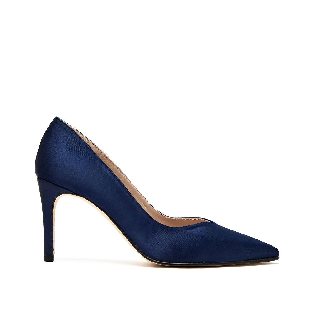 paco gil ITZIAR NAVY IMPERIAL SATIN Rebajas