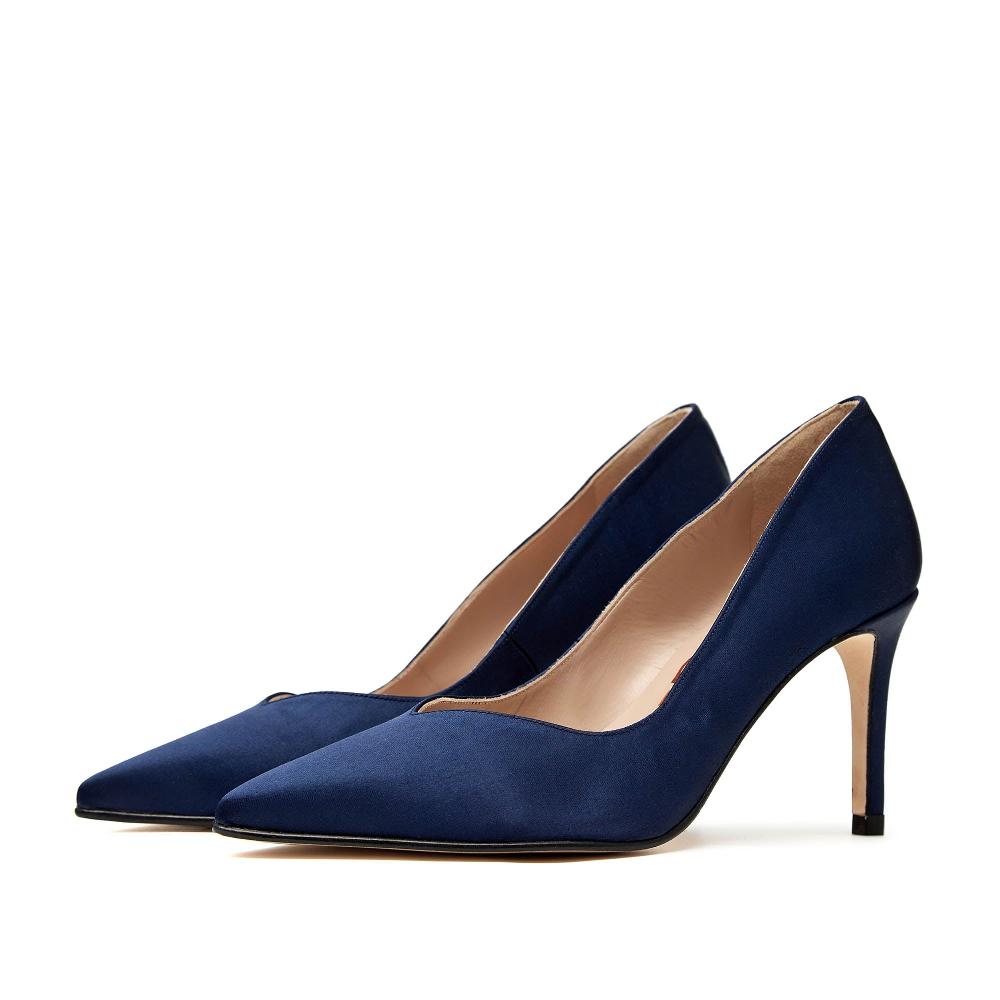 paco gil ITZIAR NAVY IMPERIAL SATIN Rebajas