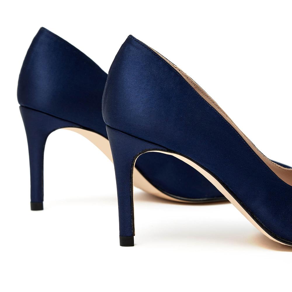 paco gil ITZIAR NAVY IMPERIAL SATIN Rebajas