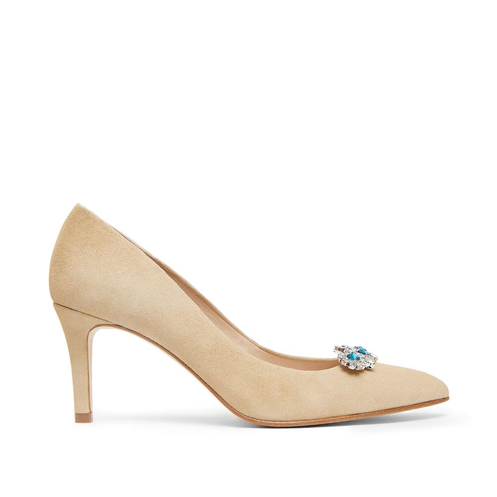 paco gil RITA BEIGE BLUE DIAMONDS