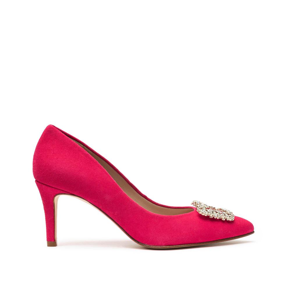 paco gil LYRA RED SUEDE Tienda