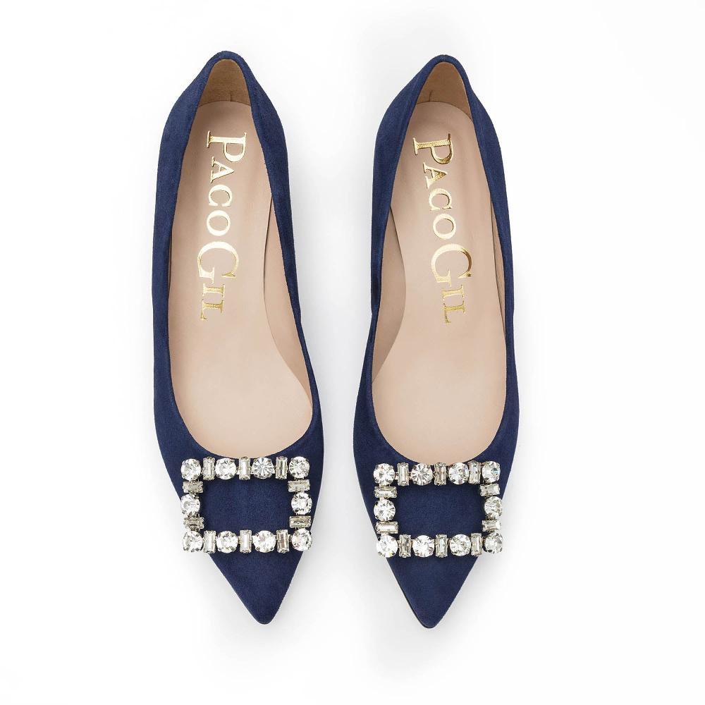 paco gil EILEEN MARINE SUEDE Mejor oferta