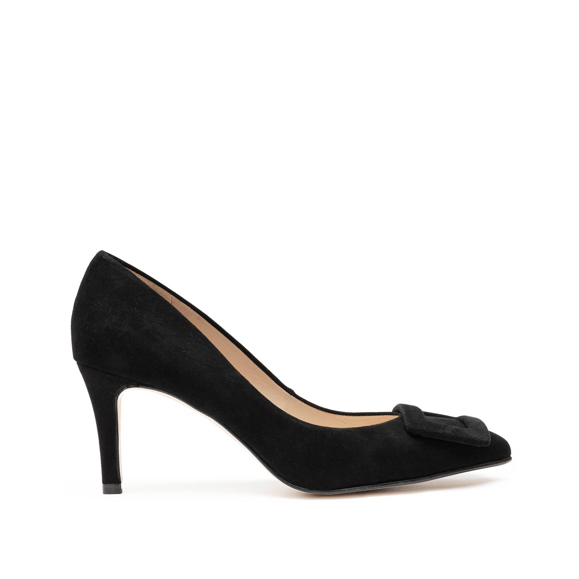 paco gil LYRA BLACK SUEDE BOW