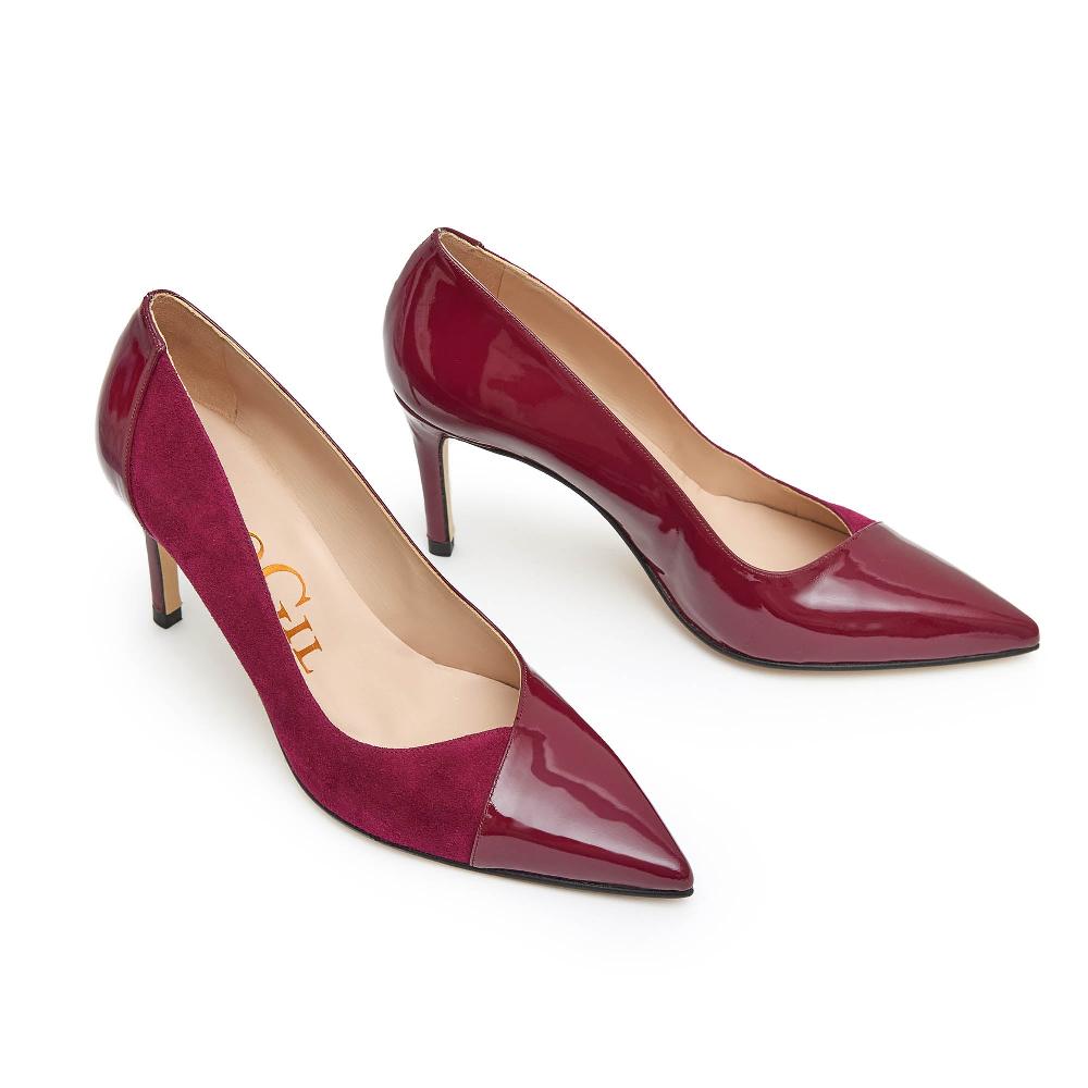 paco gil VERONICA TAPIZ SUEDE/CICLAMINO PATENT Solo hoy