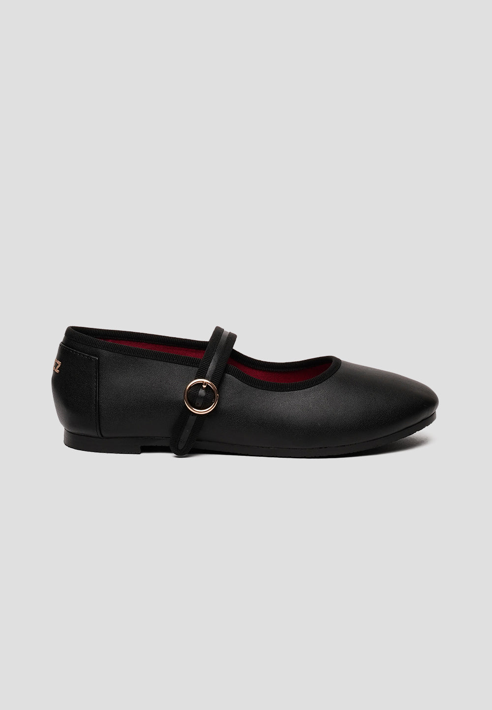 paez MARY JANE MICROFIBER NAPA BLACK