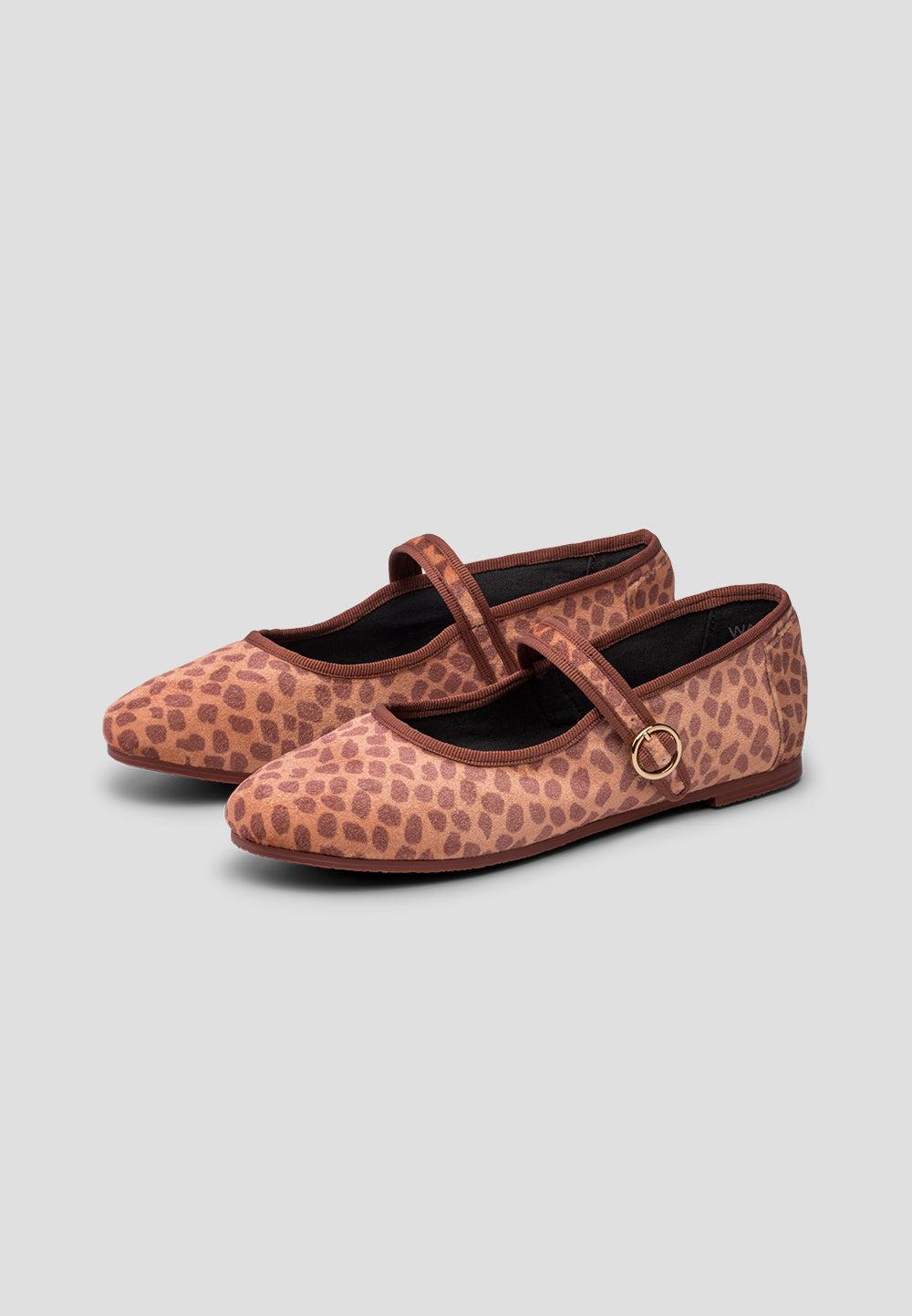 paez MARY JANE VELVET TERRACOTA Liquidación